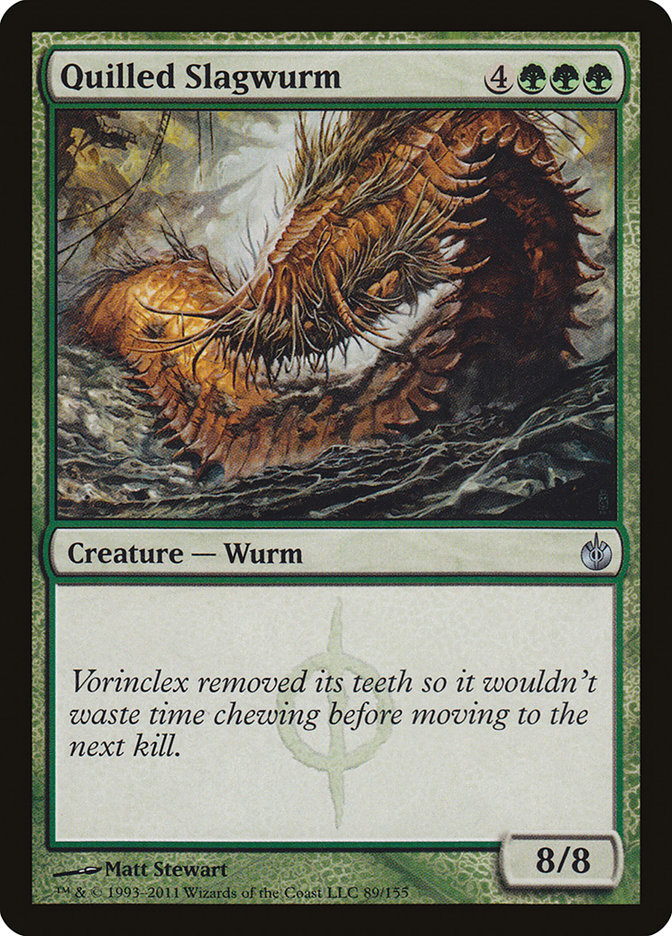 Quilled Slagwurm [Mirrodin Besieged] | Webway Games