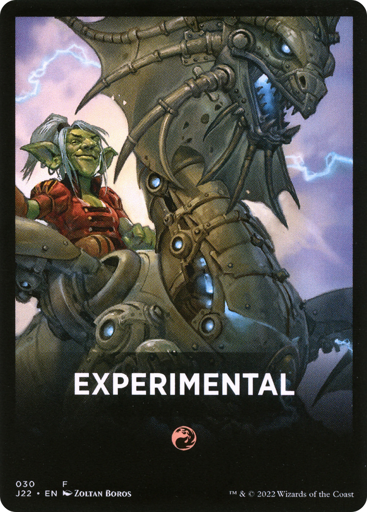 Experimental Theme Card [Jumpstart 2022 Front Cards] | Webway Games