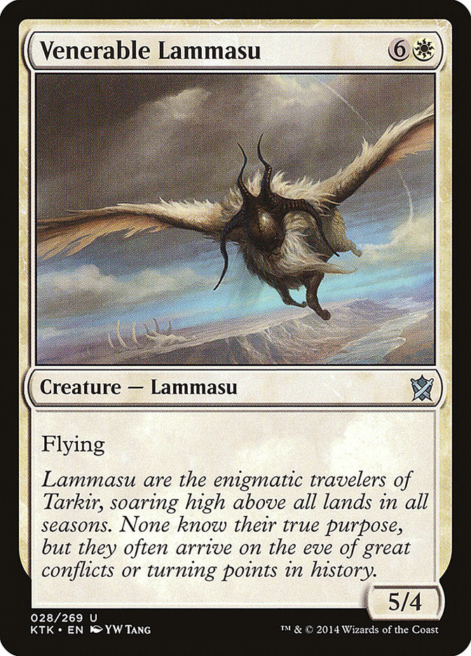 Venerable Lammasu [Khans of Tarkir] | Webway Games