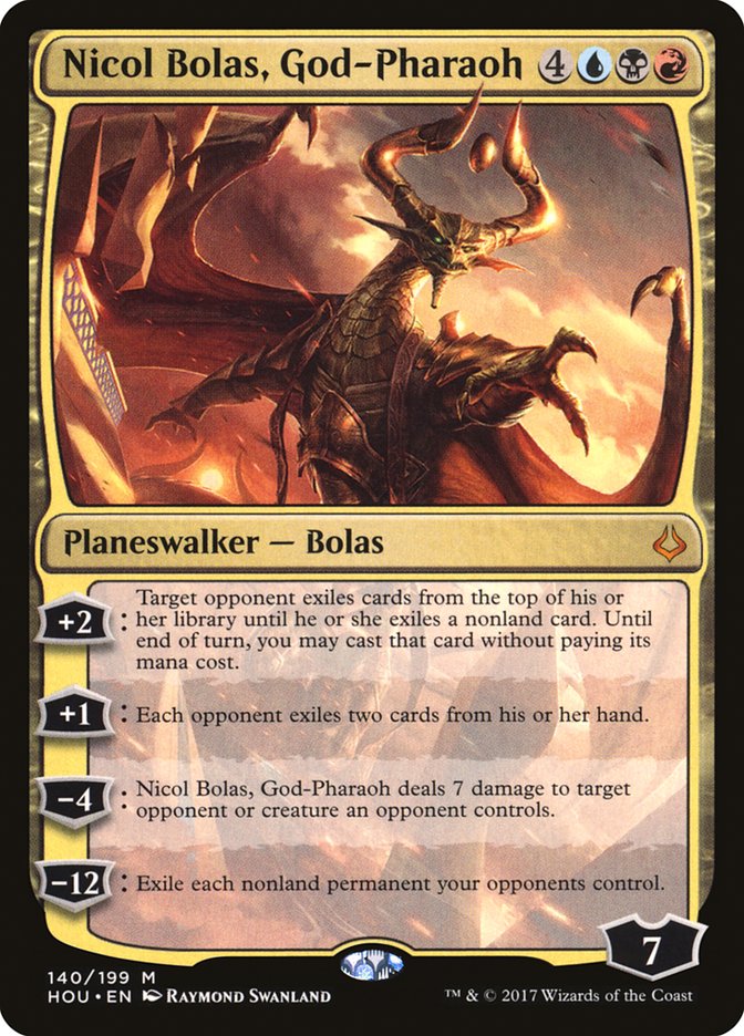 Nicol Bolas, God-Pharaoh [Hour of Devastation] | Webway Games