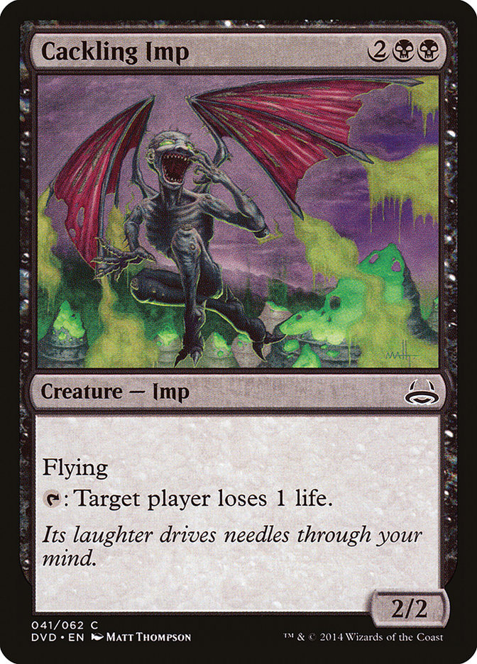 Cackling Imp (Divine vs. Demonic) [Duel Decks Anthology] | Webway Games
