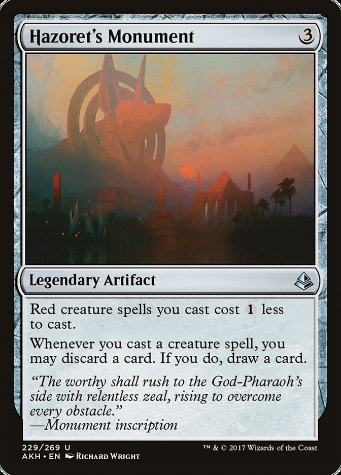 Hazoret's Monument [Amonkhet] | Webway Games