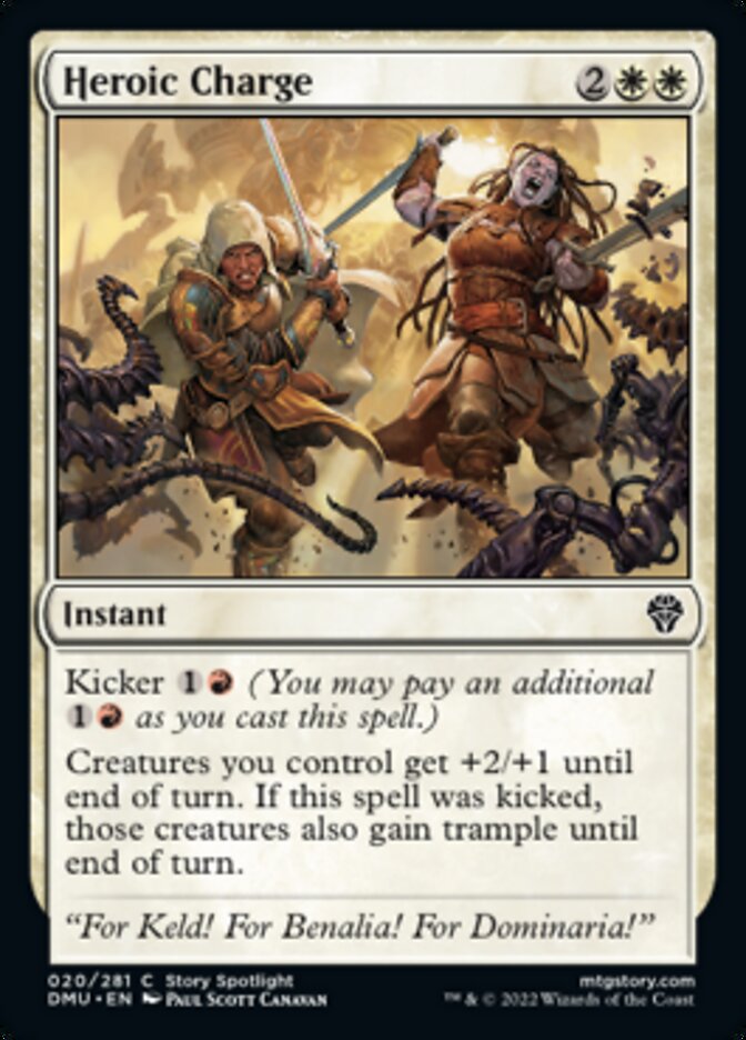 Heroic Charge [Dominaria United] | Webway Games