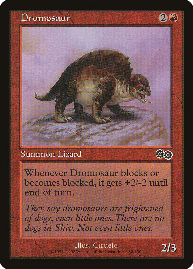 Dromosaur [Urza's Saga] | Webway Games