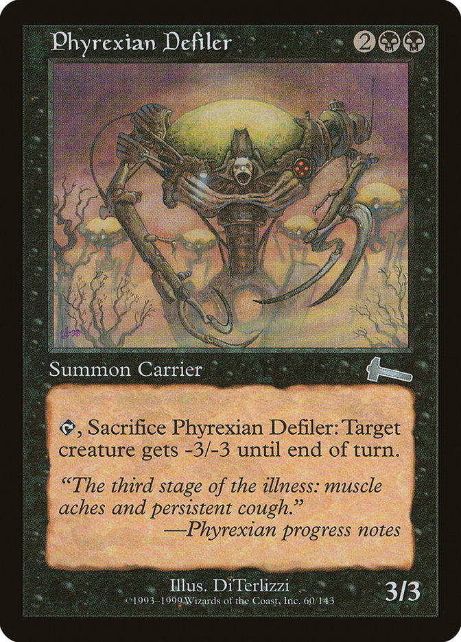 Phyrexian Defiler [Urza's Legacy] | Webway Games