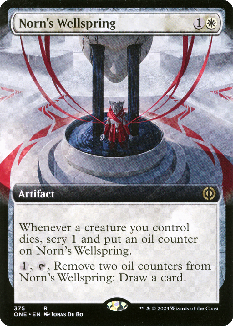 Norn's Wellspring (Extended Art) [Phyrexia: All Will Be One] | Webway Games