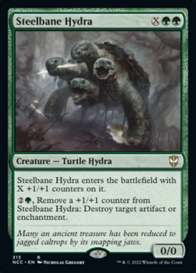 Steelbane Hydra [Streets of New Capenna Commander] | Webway Games