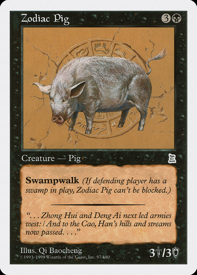 Zodiac Pig [Portal Three Kingdoms] | Webway Games