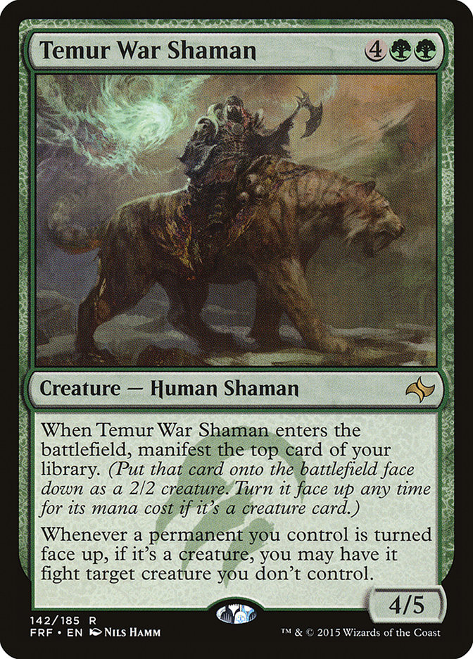 Temur War Shaman [Fate Reforged] | Webway Games