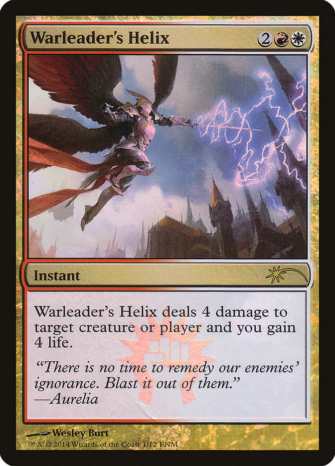 Warleader's Helix [Friday Night Magic 2014] | Webway Games