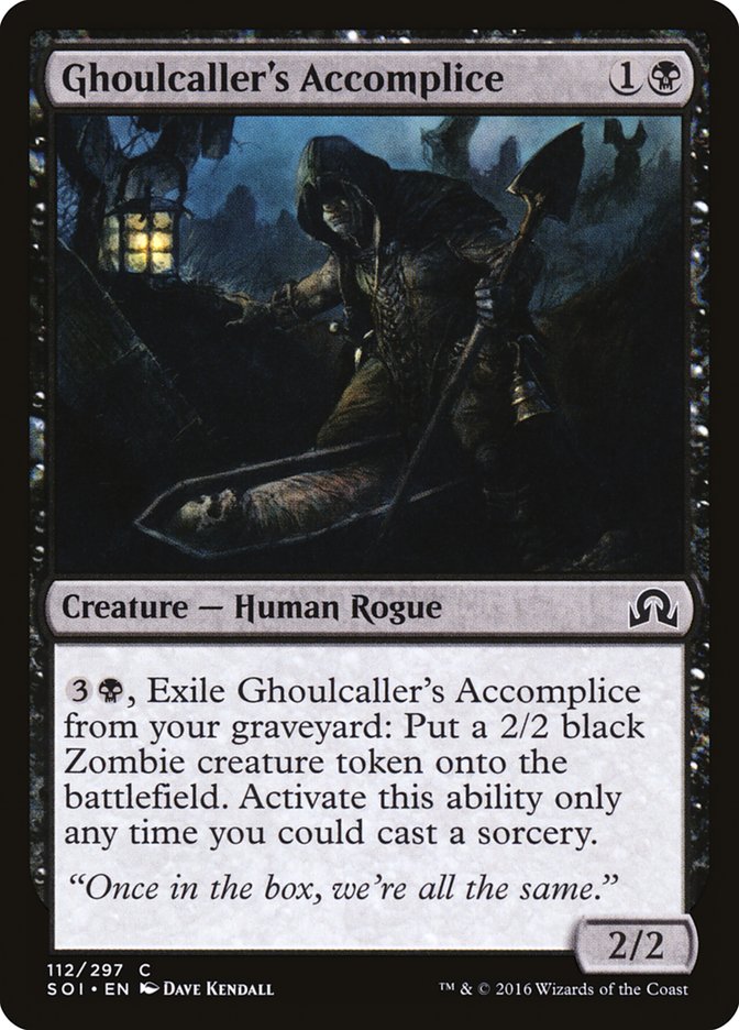Ghoulcaller's Accomplice [Shadows over Innistrad] | Webway Games