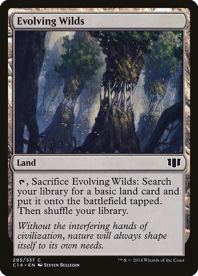 Evolving Wilds [Commander 2014] | Webway Games