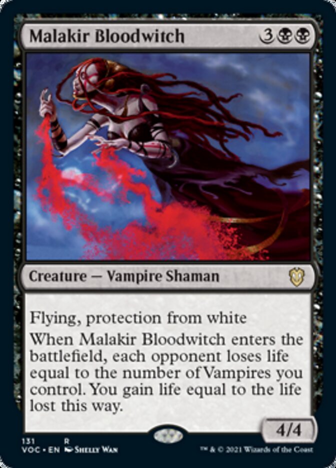 Malakir Bloodwitch [Innistrad: Crimson Vow Commander] | Webway Games