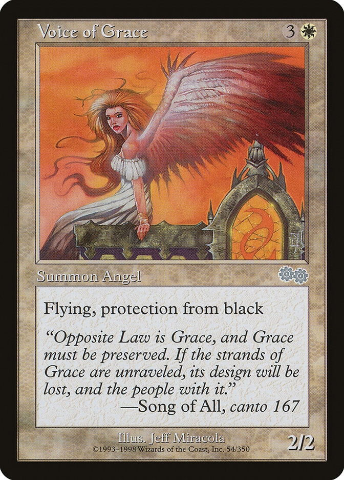 Voice of Grace [Urza's Saga] | Webway Games