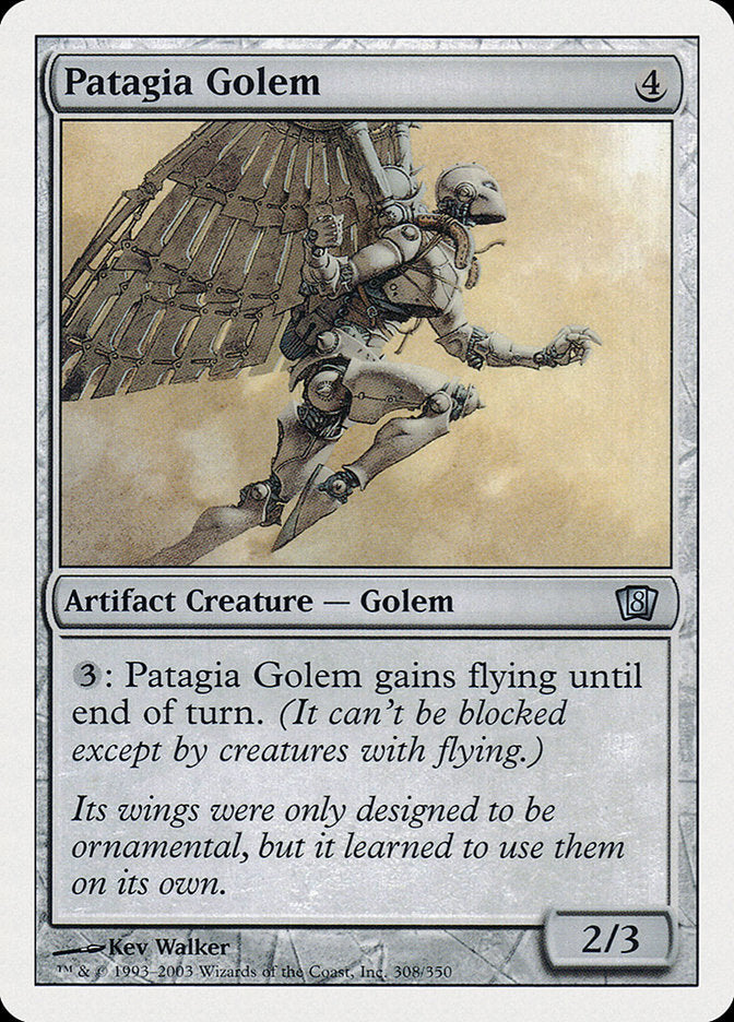 Patagia Golem [Eighth Edition] | Webway Games
