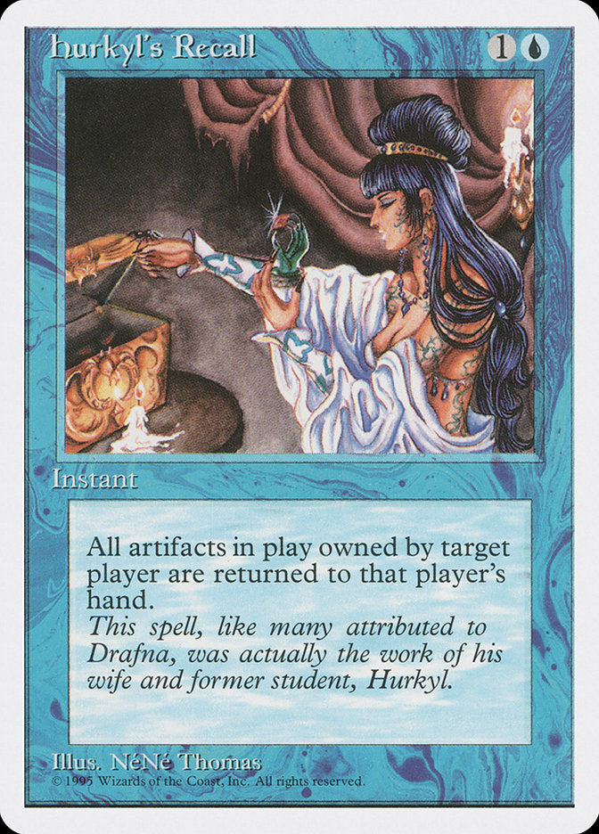 Hurkyl's Recall [Fourth Edition] | Webway Games