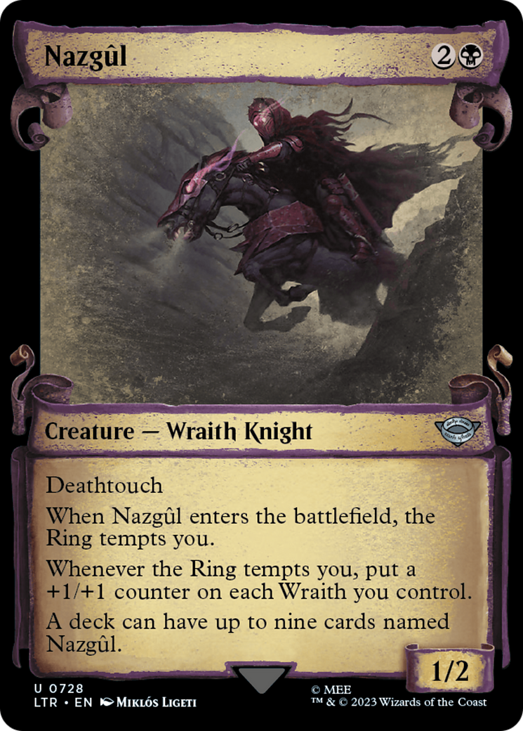 Nazgul (0728) [The Lord of the Rings: Tales of Middle-Earth Showcase Scrolls] | Webway Games