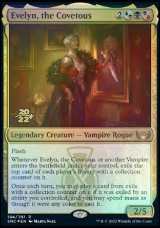 Evelyn, the Covetous [Streets of New Capenna Prerelease Promos] | Webway Games