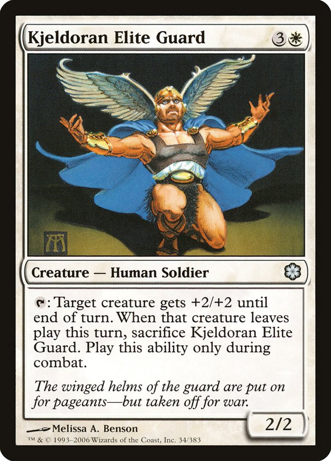 Kjeldoran Elite Guard [Coldsnap Theme Decks] | Webway Games
