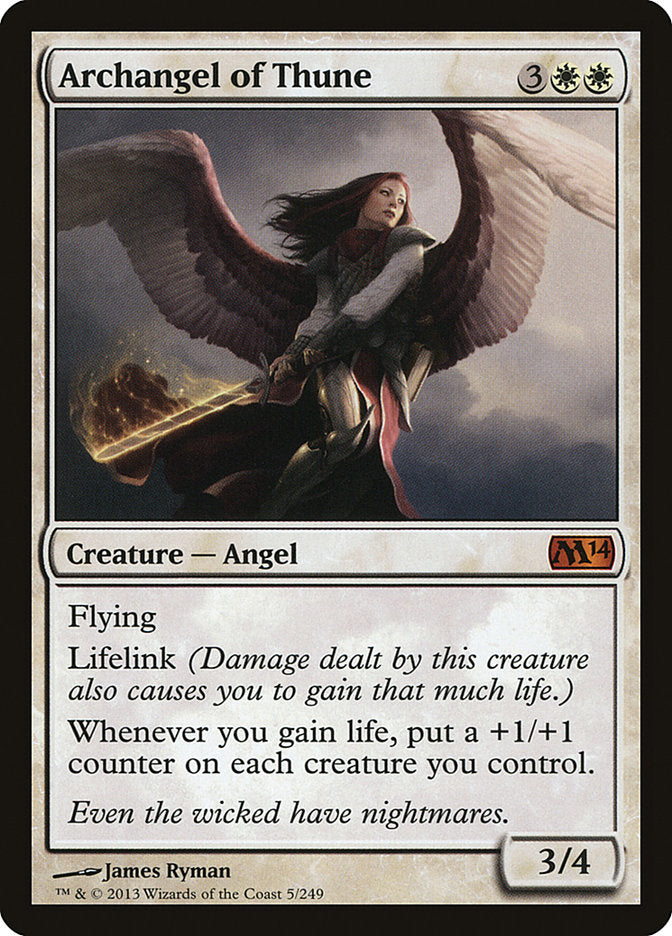 Archangel of Thune [Magic 2014] | Webway Games