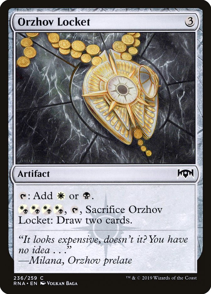 Orzhov Locket [Ravnica Allegiance] | Webway Games