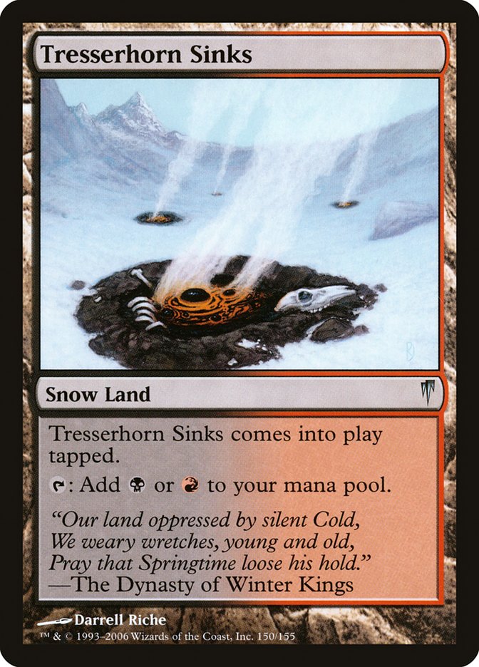Tresserhorn Sinks [Coldsnap] | Webway Games