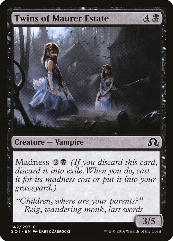 Twins of Maurer Estate [Shadows over Innistrad] | Webway Games