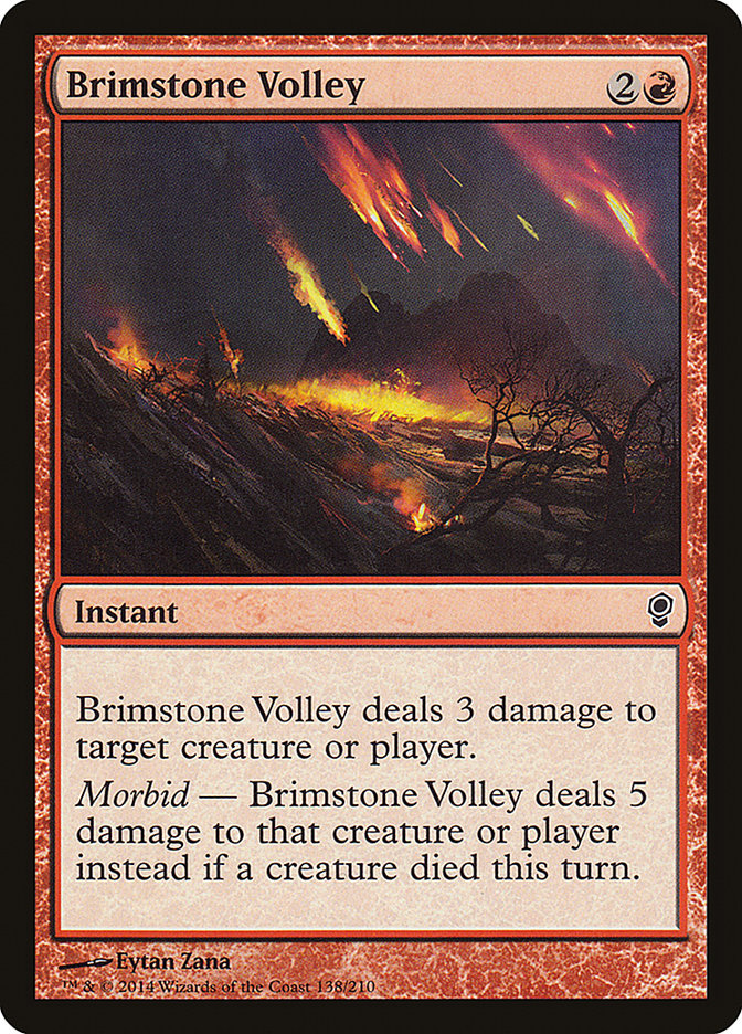 Brimstone Volley [Conspiracy] | Webway Games