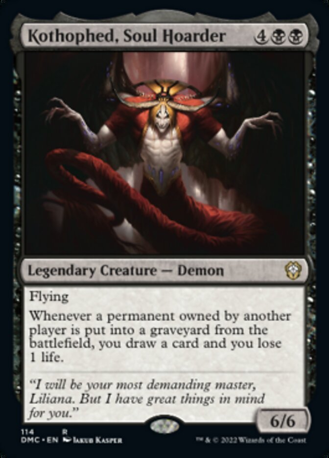 Kothophed, Soul Hoarder [Dominaria United Commander] | Webway Games