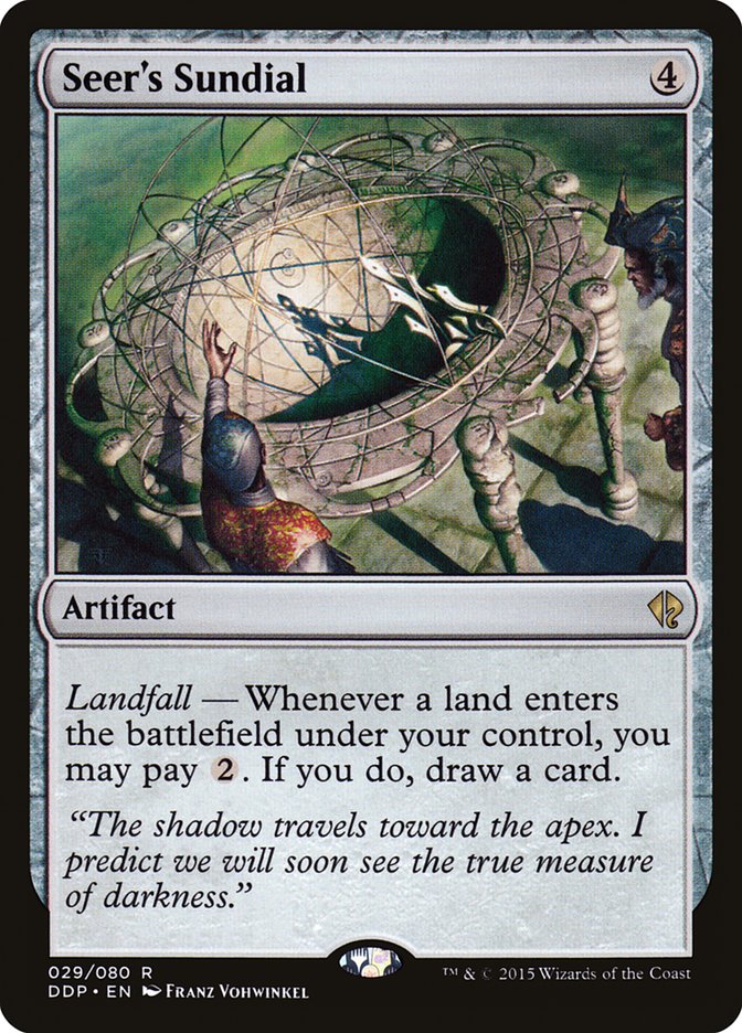 Seer's Sundial [Duel Decks: Zendikar vs. Eldrazi] | Webway Games