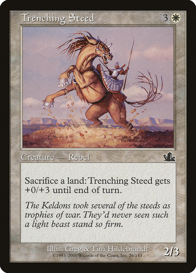 Trenching Steed [Prophecy] | Webway Games