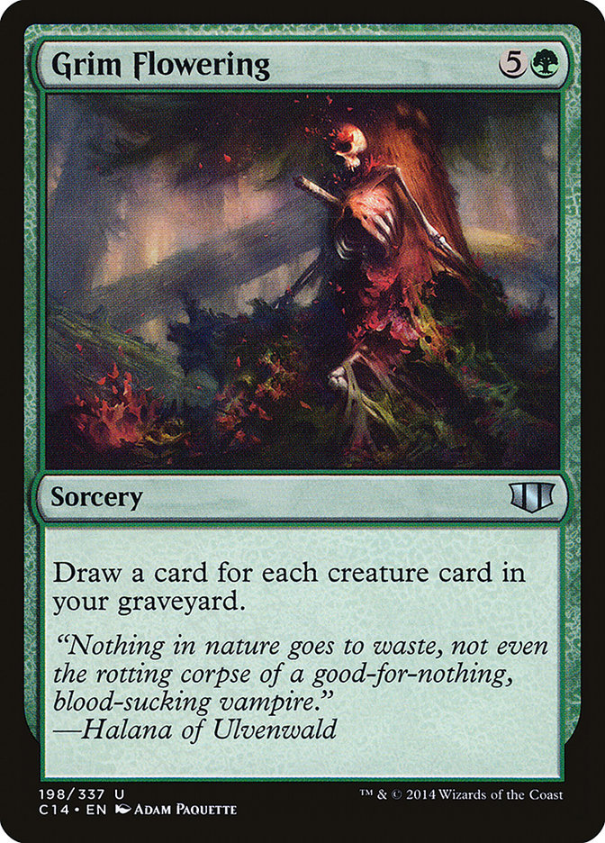 Grim Flowering [Commander 2014] | Webway Games