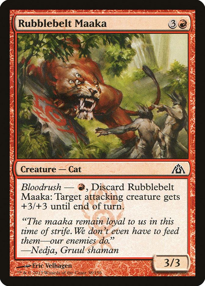 Rubblebelt Maaka [Dragon's Maze] | Webway Games
