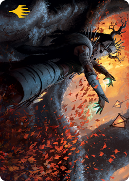 Dawnhart Rejuvenator Art Card (Gold-Stamped Signature) [Innistrad: Midnight Hunt Art Series] | Webway Games