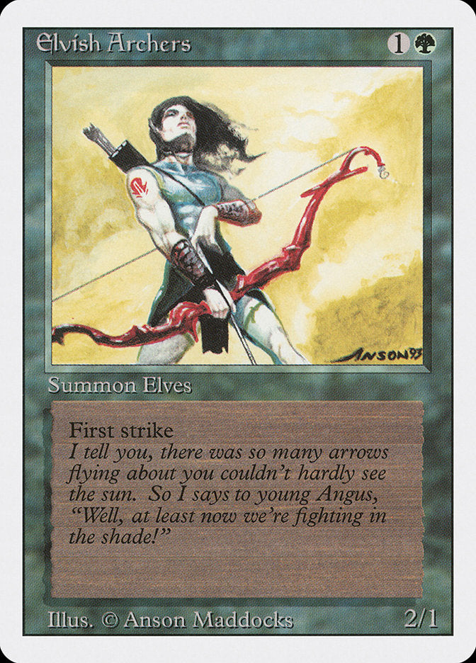 Elvish Archers [Revised Edition] | Webway Games