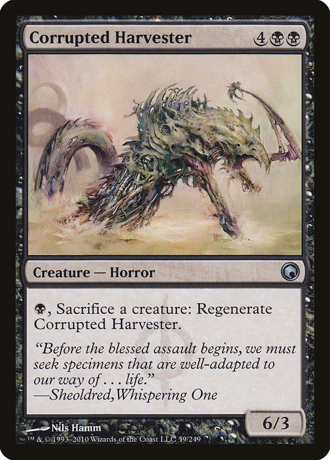 Corrupted Harvester [Scars of Mirrodin] | Webway Games