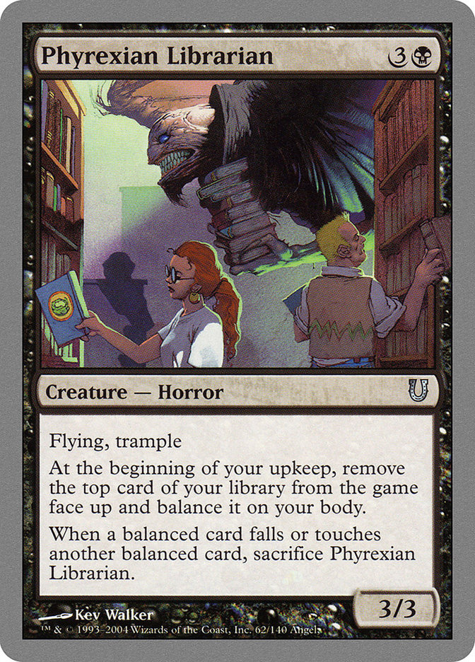 Phyrexian Librarian [Unhinged] | Webway Games