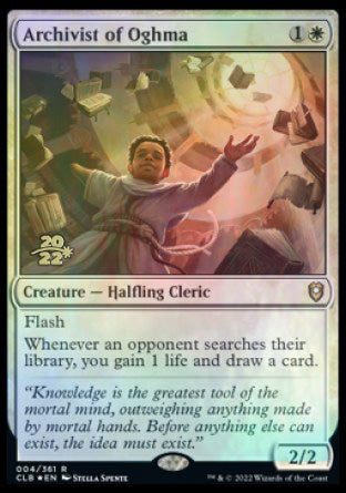 Archivist of Oghma [Commander Legends: Battle for Baldur's Gate Prerelease Promos] | Webway Games