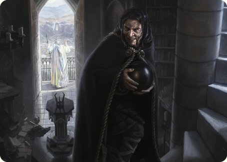 Grima, Saruman's Footman Art Card [The Lord of the Rings: Tales of Middle-earth Art Series] | Webway Games