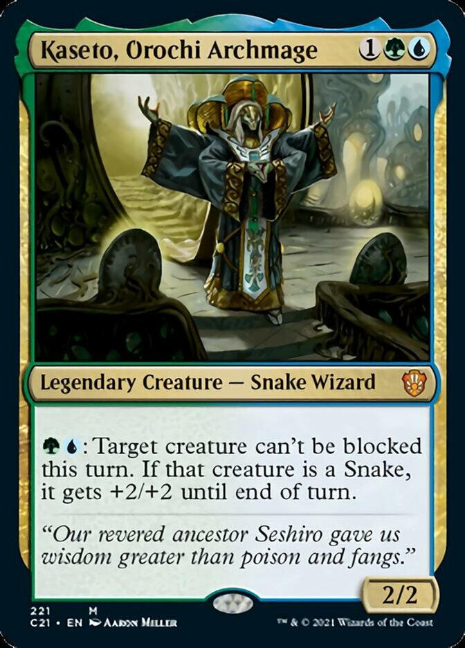 Kaseto, Orochi Archmage [Commander 2021] | Webway Games