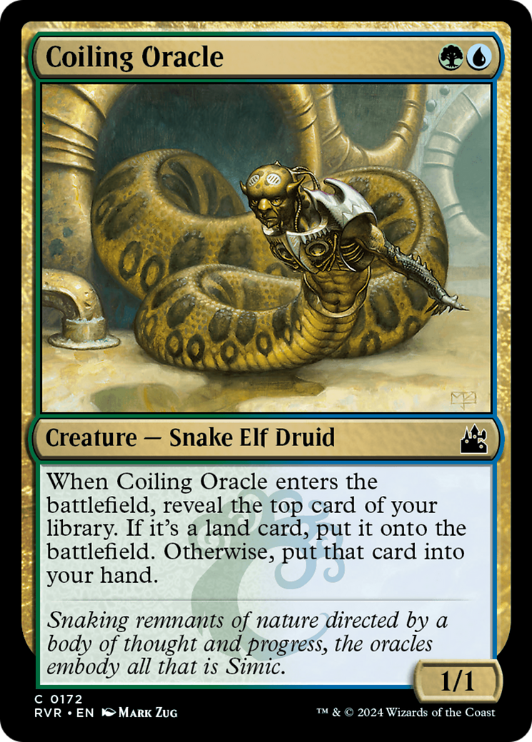 Coiling Oracle [Ravnica Remastered] | Webway Games