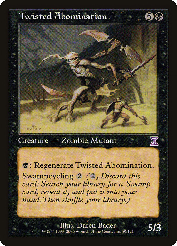 Twisted Abomination [Time Spiral Timeshifted] | Webway Games
