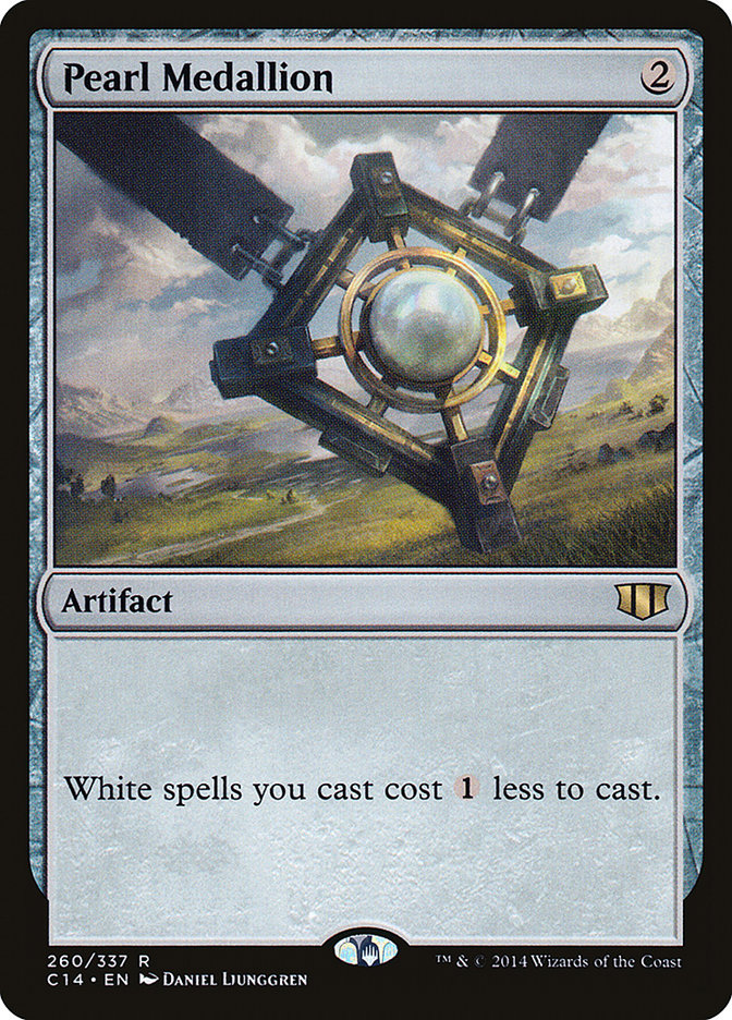 Pearl Medallion [Commander 2014] | Webway Games
