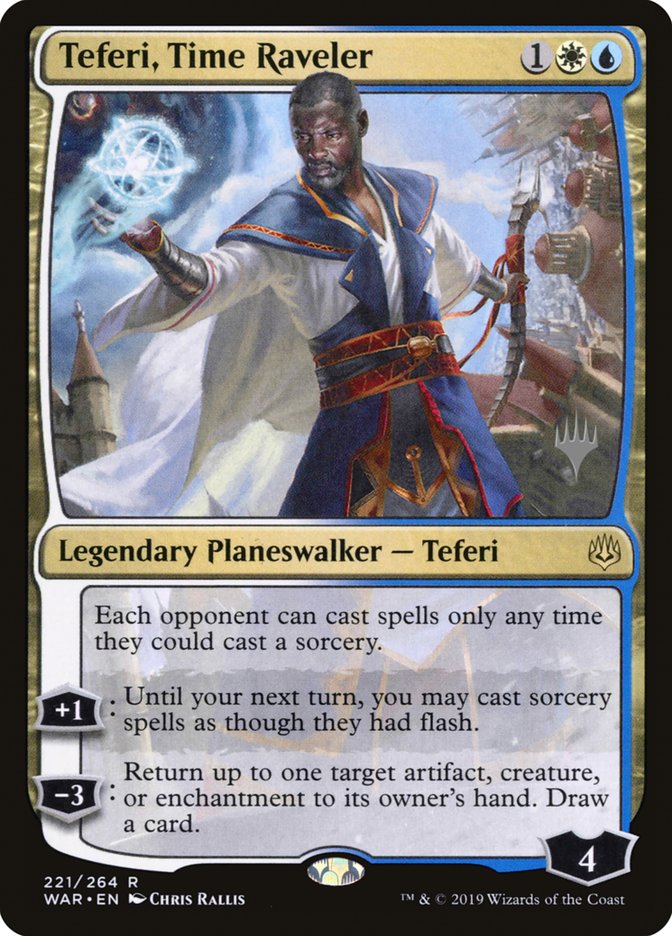 Teferi, Time Raveler (Promo Pack) [War of the Spark Promos] | Webway Games