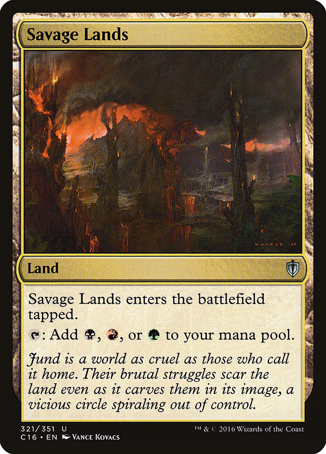 Savage Lands [Commander 2016] | Webway Games