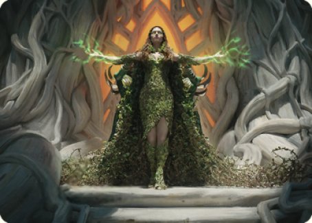 Titania, Voice of Gaea Art Card [The Brothers' War Art Series] | Webway Games