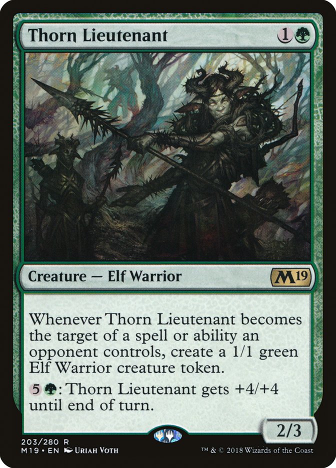 Thorn Lieutenant [Core Set 2019] | Webway Games