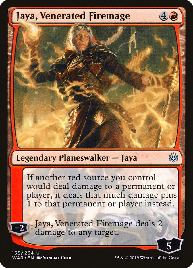 Jaya, Venerated Firemage [War of the Spark] | Webway Games