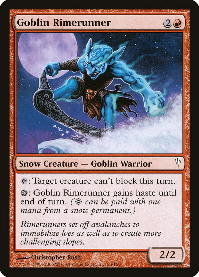 Goblin Rimerunner [Coldsnap] | Webway Games