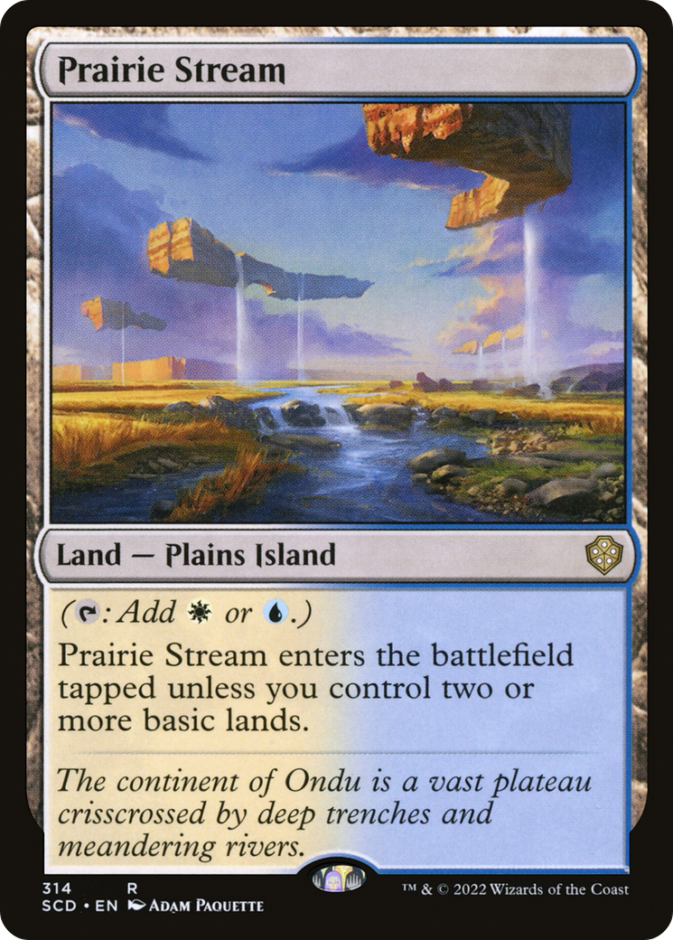 Prairie Stream [Starter Commander Decks] | Webway Games